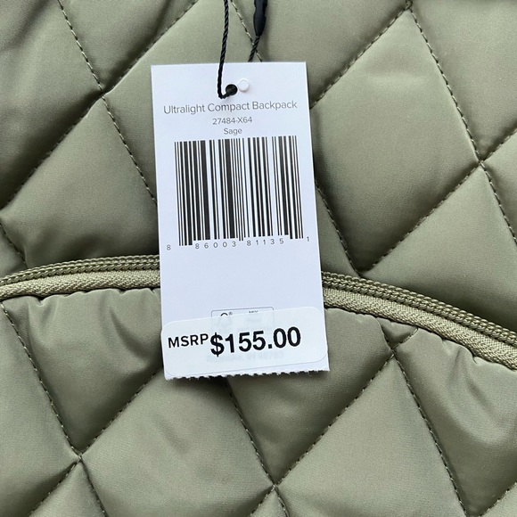 Vera Bradley Ultra Light compact book bag - Picture 3 of 3